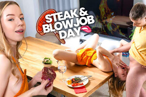 Steak & Blowjob day